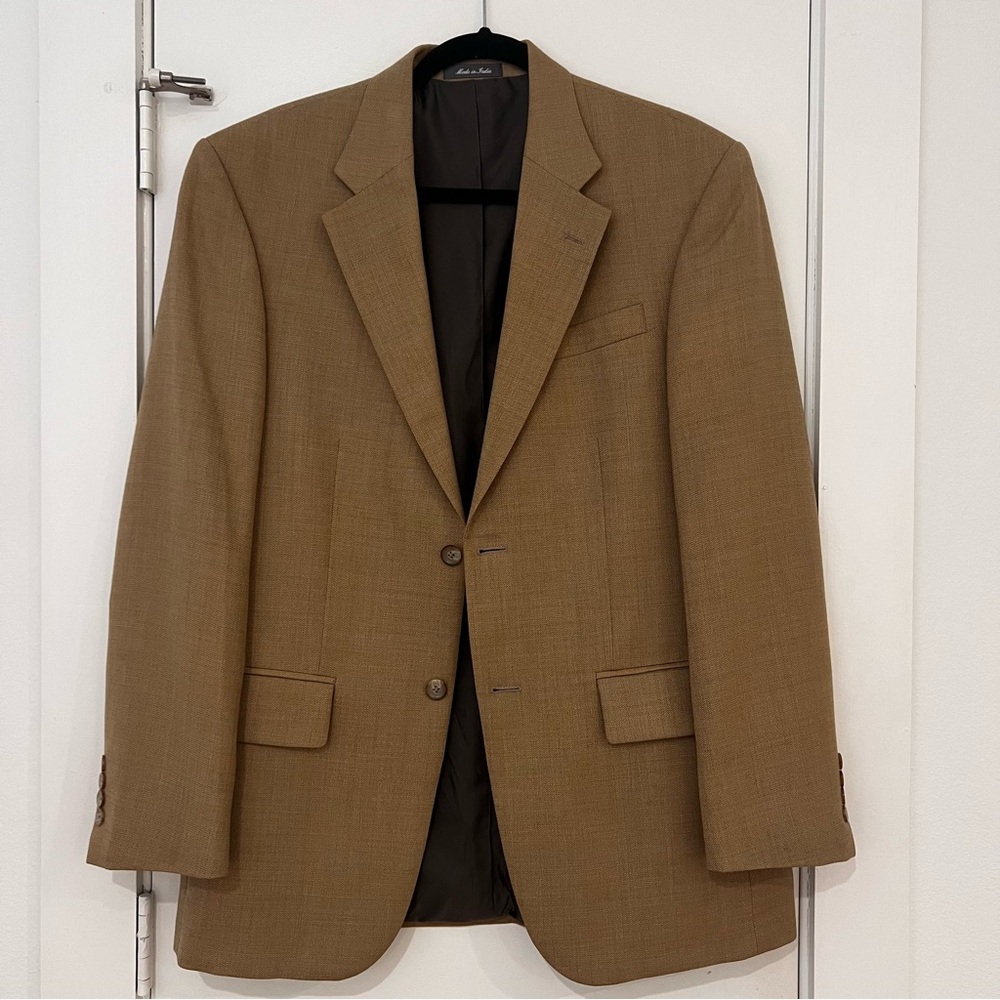 Men’s Oscar de la Renta Tan Blazer